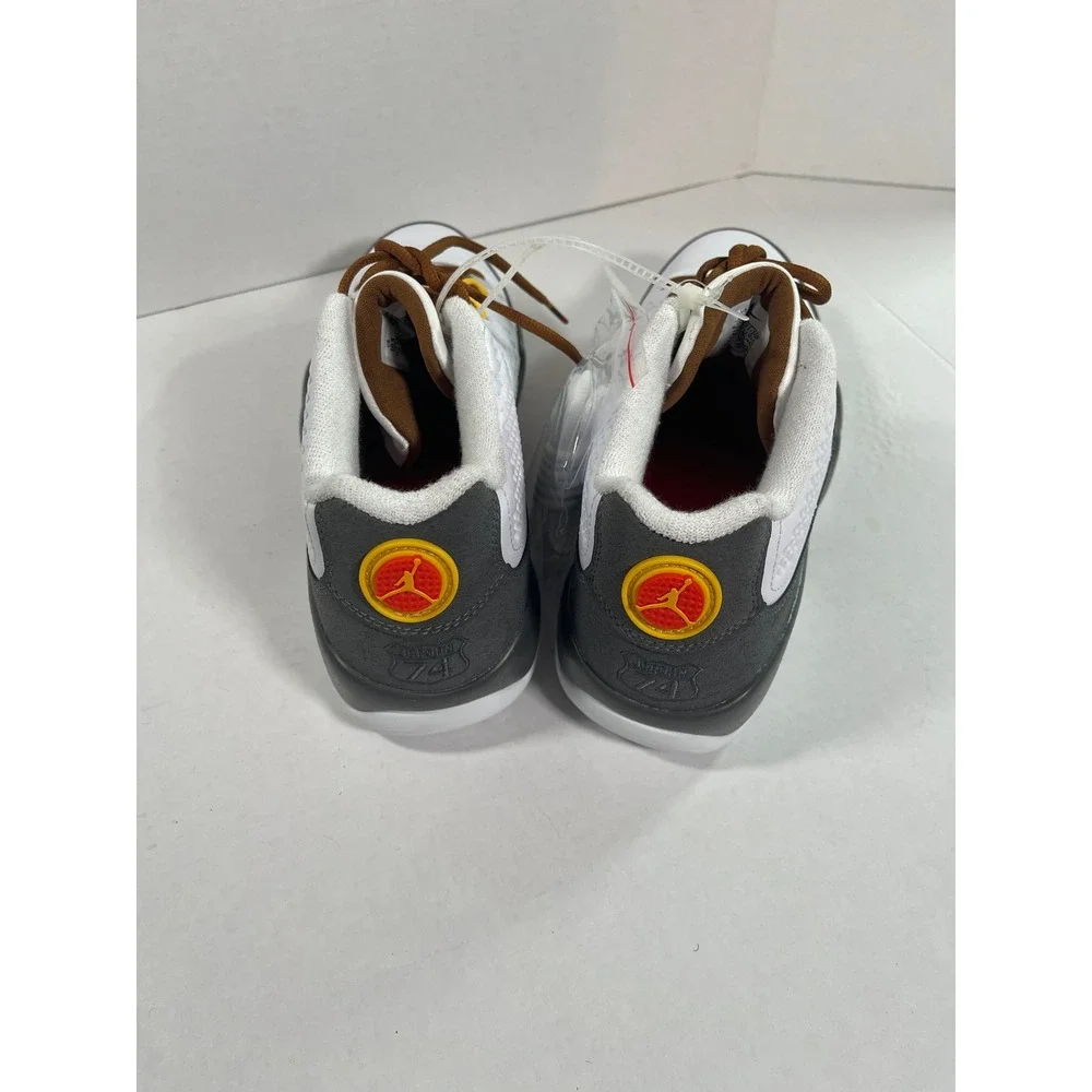 Air Jordan 9 Retro Golf Barons White Grey Yellow Mens 10.5 FJ5934-100